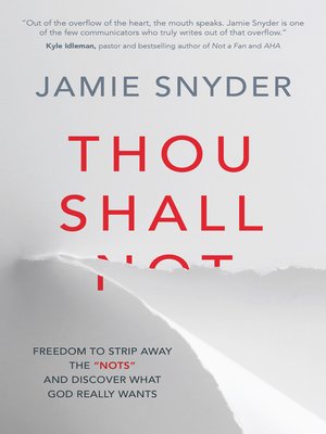 cover image of Thou Shall